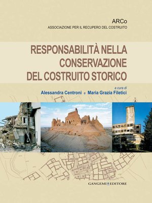 cover image of Responsabilità nella conservazione del costruito storico